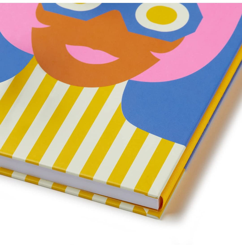 PdiPigna - Olimpia Zagnoli Pink Small Sewn Lined Notebook - Crossword.in 