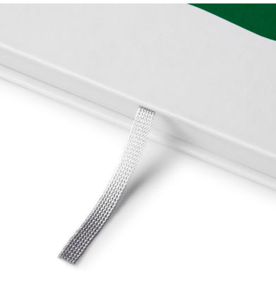 imagPdiPigna - "Pera" Enzo Mari Tribute Notebook, Soft Cover, with fabric bookmark, 14.8x21CM, Blank, 176 Pages