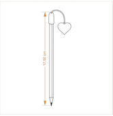 image //www.c...Pencil Goldplated Dangler Heart M 10%OFF, Anand Prakash, Beyond Books, Bookmarks, BOOKS5, Gift, Non Discounted Products, Pencil Goldplated Dangler Heart M, Stationery & Gifts crossword.in