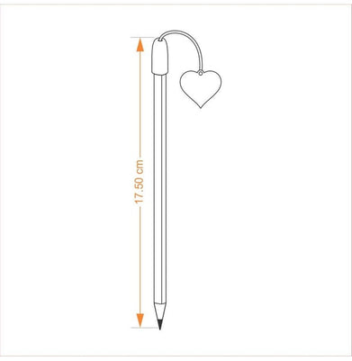 imagPencil Goldplated Dangler Heart M 10%OFF, Anand Prakash, Beyond Books, Bookmarks, BOOKS5, Gift, Non Discounted Products, Pencil Goldplated Dangler Heart M, Stationery & Gifts crossword.in
