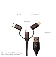 image //www.c...Pennline Superbook-Mini Organiser With Wireless Charging And 4000mAh Powerbank - Brown