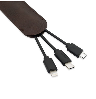 imagPennline Superbook-Mini Organiser With Wireless Charging And 4000mAh Powerbank - Brown