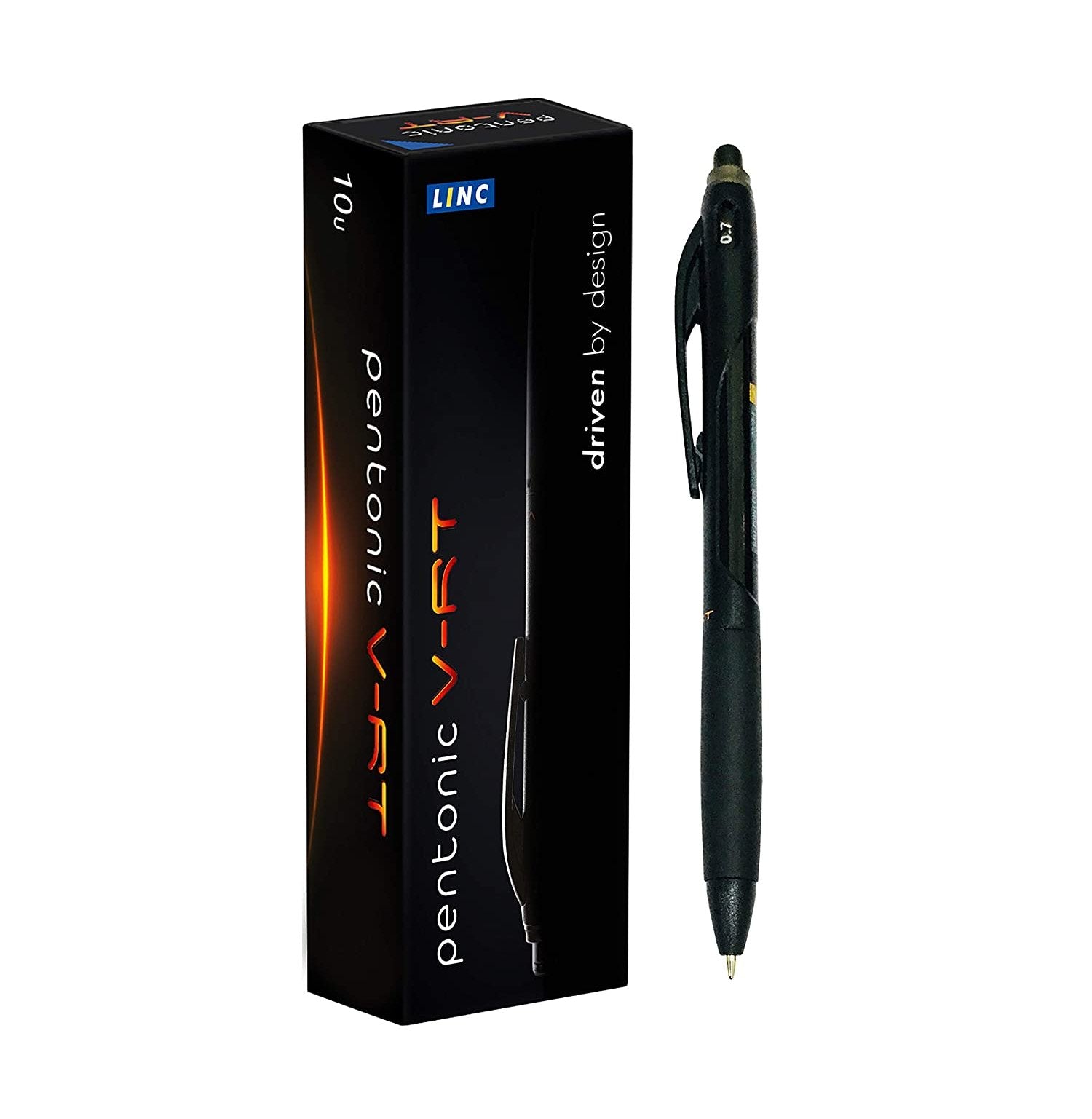 Pentonic Linc B-RT Ball Point Black Ink, Pack of 10