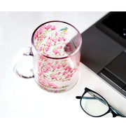 image //www.c...Pink Magnolias Glass Mug