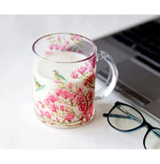 image //www.c...Pink Magnolias Glass Mug