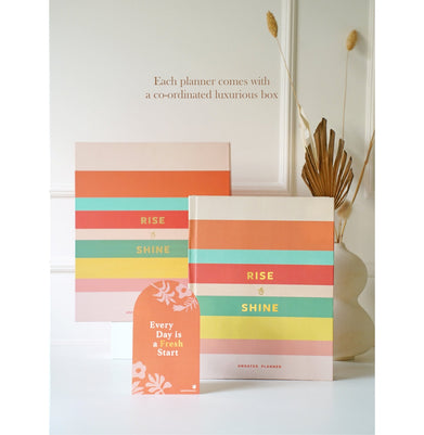 imagRise & Shine - Annual Undated Planner