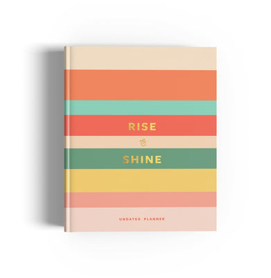 imagRise & Shine - Annual Undated Planner