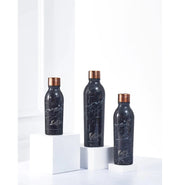 image //www.c...Root7 Stainless Steel Insulated Water Bottle, Black Marble Bottle-500ml