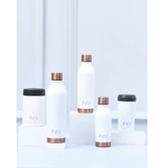 image //www.c...Root7 Stainless Steel Insulated Water Bottle, Polar White Food Pot-500ml