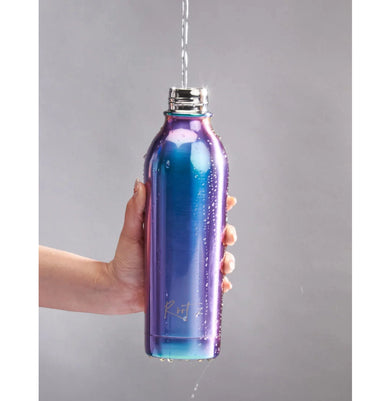 imagRoot7 Stainless Steel Insulated Water Bottle, Polished Rainbow Bottle-500ml