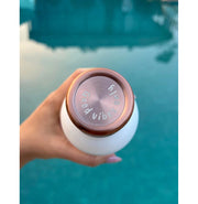 image //www.c...Root7 Stainless Steel Insulated Water Bottle, White Split Bottle-750ml