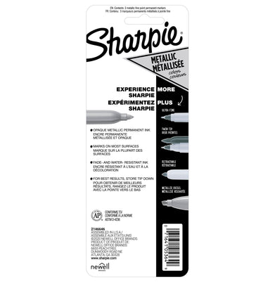 imagSharpie Metallic Assorted 3/Cd - 1823815