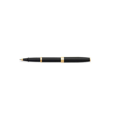 imagSheaffer Pen Sagaris A 9471 Bp Gloss Black With Gold Tone Trim.