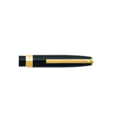 imagSheaffer Pen Sagaris A 9471 Bp Gloss Black With Gold Tone Trim.