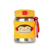image //www.c...Skip Hop Baby Zoo Little Kid and Toddler Feeding Insulated Stainless Steel Straw Bottle, Marshall Monkey, Multicolour, 350 ml