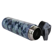 image //www.c...Smily Kiddos Insulated water bottle 600ml - Shark Theme Grey