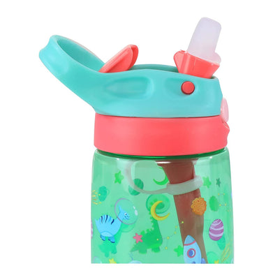 imagSmily kiddos sipper Bottle 450 ml - dino theme Green