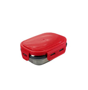 image //www.c...SMILY KIDDOS Stainless steel fast food insulated lunch box - Red