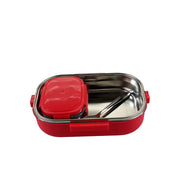 image //www.c...SMILY KIDDOS Stainless steel fast food insulated lunch box - Red