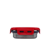 image //www.c...SMILY KIDDOS Stainless steel fast food insulated lunch box - Red
