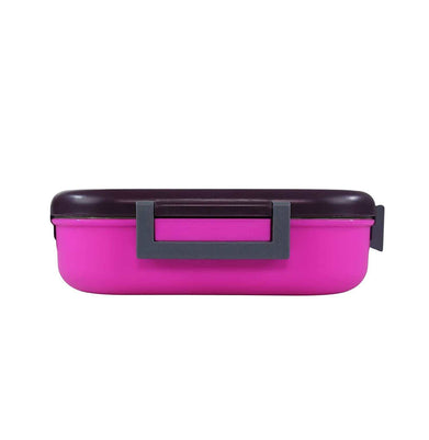 imagSMILY KIDDOS Stainless steel insulated lunch box Pancake theme - Purple