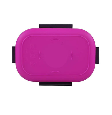 imagSMILY KIDDOS Stainless steel insulated lunch box Pancake theme - Purple