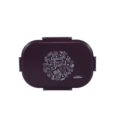 imagSMILY KIDDOS Stainless steel insulated lunch box Pancake theme - Purple