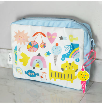 imagThe Suzy Ultman Stationery Pouch - Blue