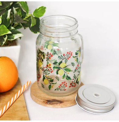 imagZesty Lemon Mason Jar