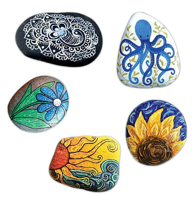 imagArtistic Rock Painting