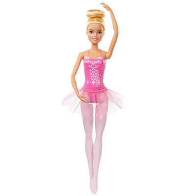 imagBarbie Doll with Ballerina Outfit, Tutu, Sculpted Toe Shoes and Ballet-Posed Arms