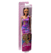 image //www.c...Barbie Dolls Wearing Logo Print Purple Dress