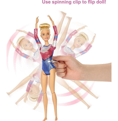 imagBarbie Gymnastics Playset