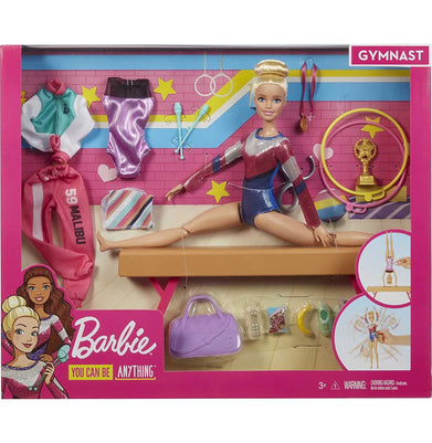 imagBarbie Gymnastics Playset