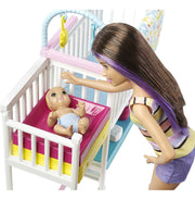 image //www.c...Barbie Skipper Baby sitters Nap‘n'Nurture Nursery Dolls and Playset
