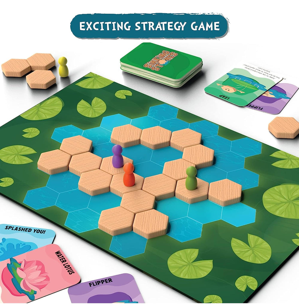 Board Game : Sinking Stones | Crossword.in