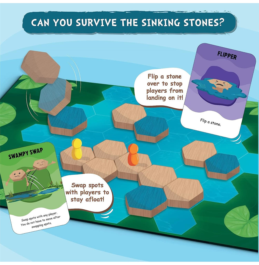 Board Game : Sinking Stones | Crossword.in