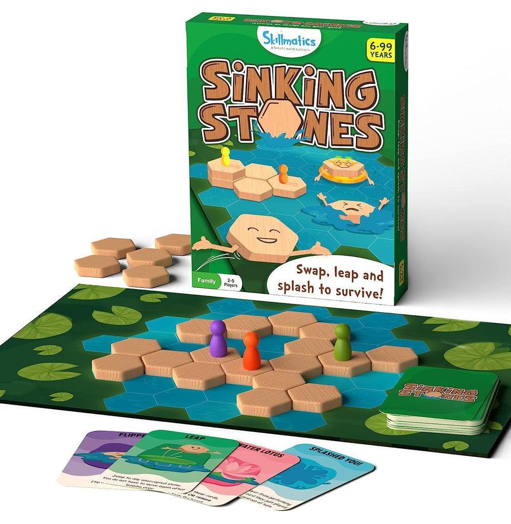 Board Game : Sinking Stones | Crossword.in