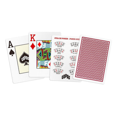 imagCopag Texas Hold'Em Black/Burgundy Assorted