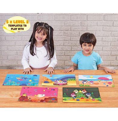 imagDough Magic Spot & Shape Baby Shark Activity Set - DM100015