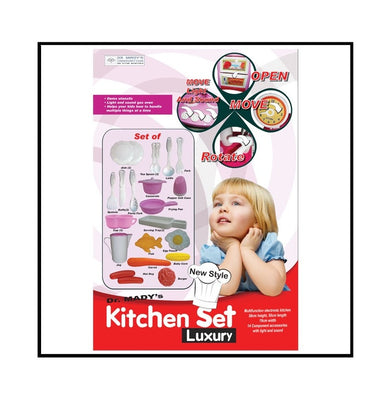 imagDr Mady's Kitchen Set for Pretend Play for kids - Crossword.in 