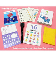 image //www.c...Eduketive 123 Numbers & Counting Write & Wipe Reusable Activity Writing Practice Preschool Learning Educational Game with Exercise Book