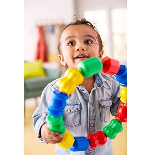 Fisher Price Original Snap-Lock Beads, Multicolor - Crossword.in 