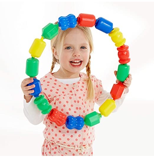 Fisher Price Original Snap-Lock Beads, Multicolor - Crossword.in 