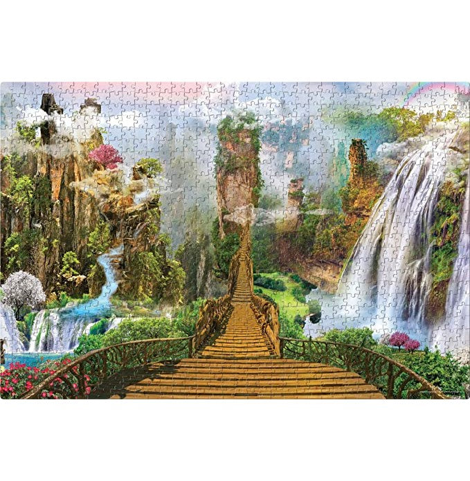 Frank Fantasy Landscape 1000 Pieces Jigsaw Puzzle for 14 Years and Above - Crossword.in 