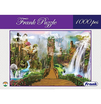imagFrank Fantasy Landscape 1000 Pieces Jigsaw Puzzle for 14 Years and Above