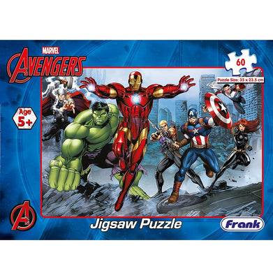 imagFrank Marvel Avengers Jigsaw Puzzle-60 Pcs