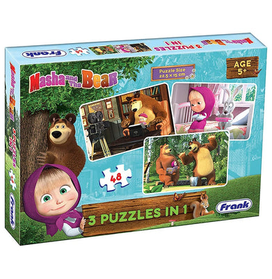 imagFrank Masha The Bear 3In1 Puzzle 10%OFF, 3-5 Years, 6-8 Years, Beyond Books, Blocks & Construction, BOOKS5, Frank, Frank Masha The Bear 3In1 Puzzle 70204, Non Discounted Products, Puzzles, Teen, Toys & Games crossword.in