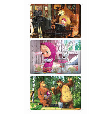 imagFrank Masha The Bear 3In1 Puzzle 10%OFF, 3-5 Years, 6-8 Years, Beyond Books, Blocks & Construction, BOOKS5, Frank, Frank Masha The Bear 3In1 Puzzle 70204, Non Discounted Products, Puzzles, Teen, Toys & Games crossword.in