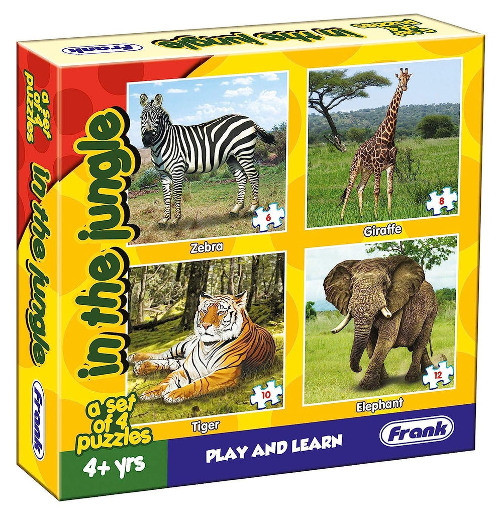 Frank Masha The Bear 4 In 1 Puzzle - Crossword.in 
